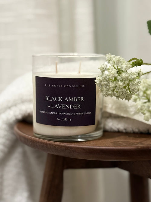 Black Amber + Lavender